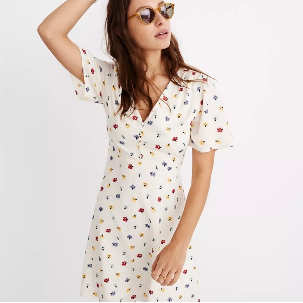 Madewell floral dress